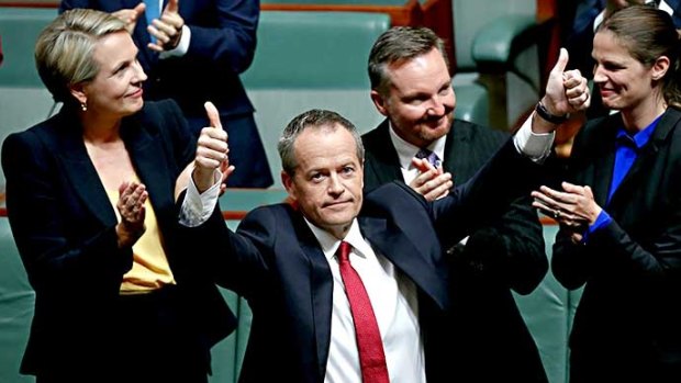 Opposition Leader Bill Shorten after delivering the Budget reply speech.