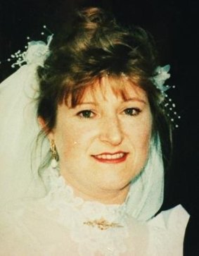 Renita Brunton on her wedding day, six months before her murder.