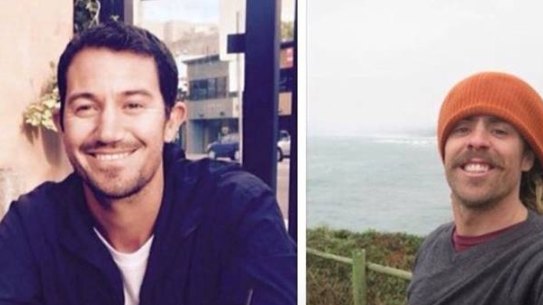 The missing surfers failed to check in where they had reservations.