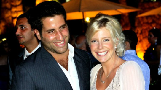 Ali Elamine pictured with his former wife Sally Faulkner.