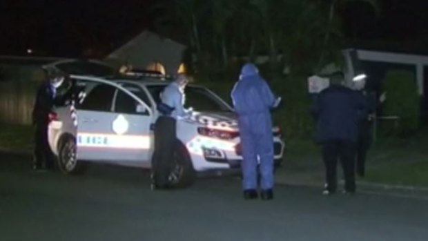 Police investigate a stabbing in Kallangur, north of Brisbane.