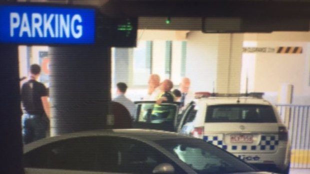 Police at the scene at Westfield Doncaster.