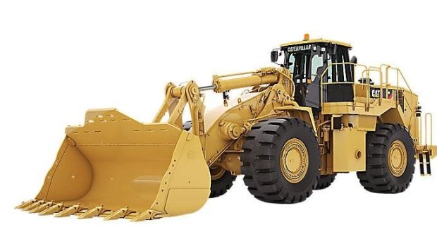 The Caterpillar 988H front end loader worth $1.2m that was stolen.