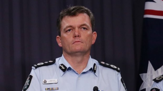 AFP Commissioner Andrew Colvin said the alleged offence was "fairly sophisticated and well-planned".