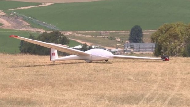 The pilot was killed after his single-engine Schleicher ASH-25M powered glider crashed on Sunday afternoon. 