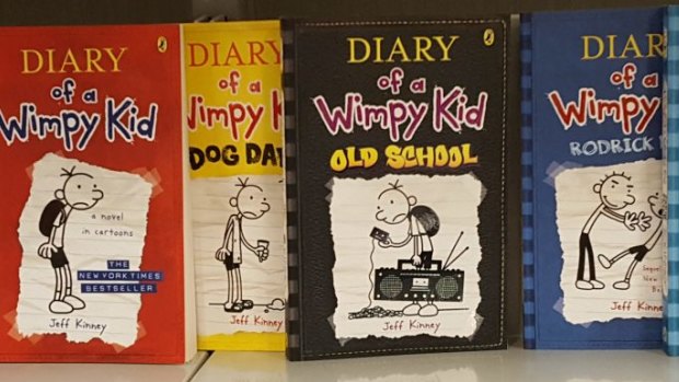 The Diary of a Wimpy Kid series by Jeff Kinney 