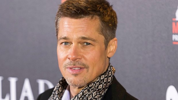 Brad Pitt appears to be channeling his emotions into his art. 