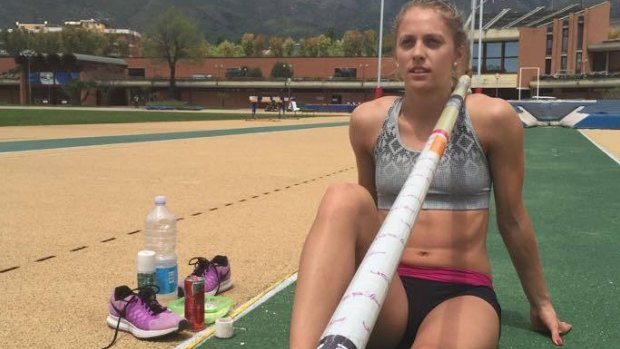 Kira Grunberg has been left paralysed after an accident during training. 