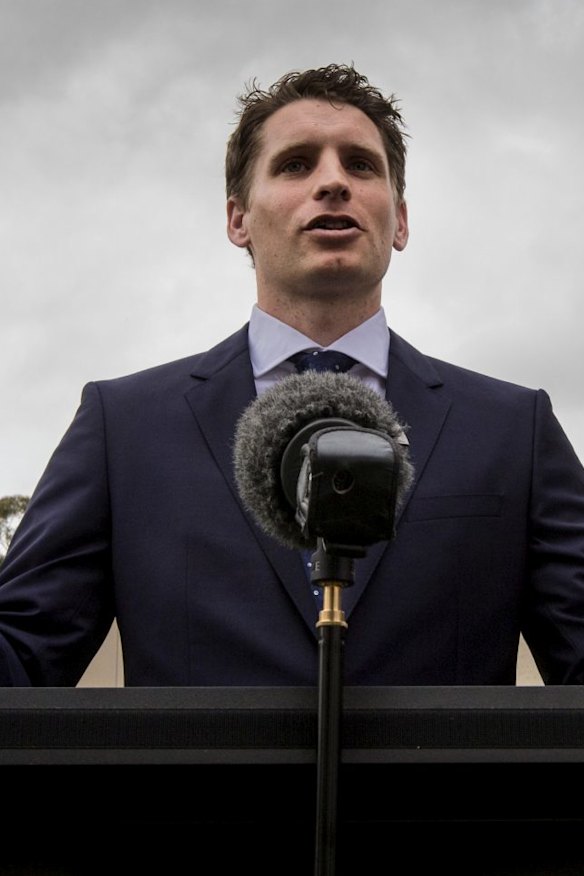 Andrew Hastie, the Liberal candidate for Canning.