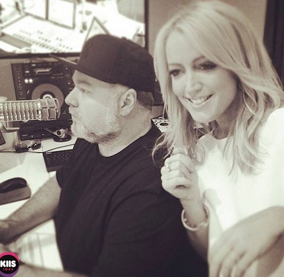 On top: Jackie Henderson and Kyle Sandilands are the toast of FM breakfast.