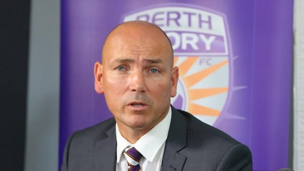 Perth Glory CEO Jason Brewer.
