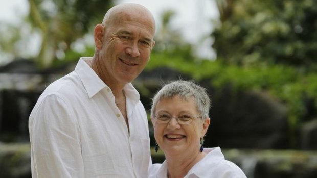 Richard Grellman with his wife Suellen, who was diagnosed at age 61 with young onset Alzheimer's disease in 2011.