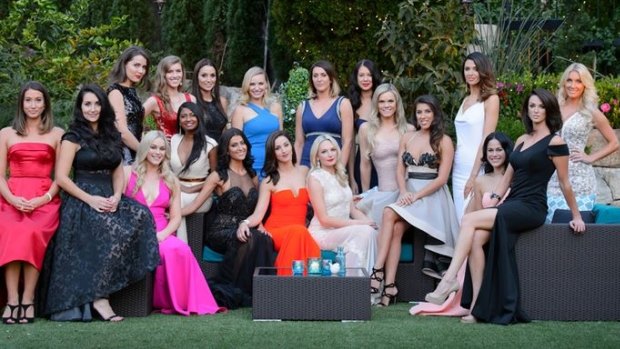 The Bachelor's 2015 contestants. So much eyeliner, so much tulle.