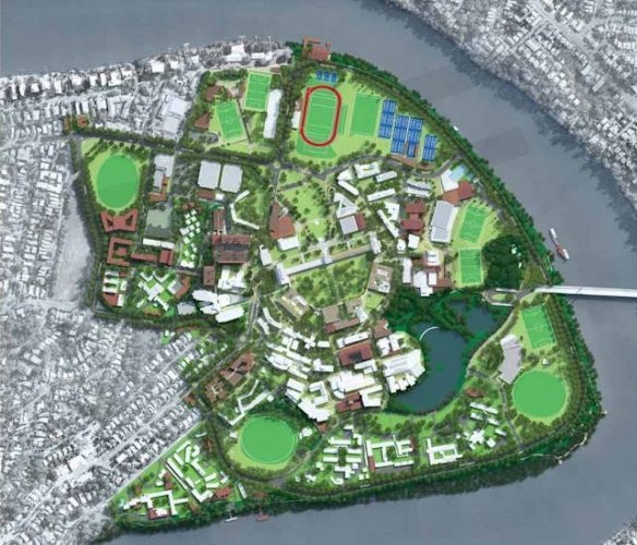 Extra car parks and footbridge to West End in University of Queensland plan