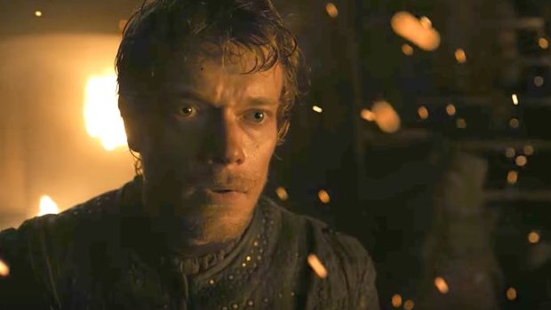 Not all there: Alfie Allen as Theon Greyjoy/Reek.