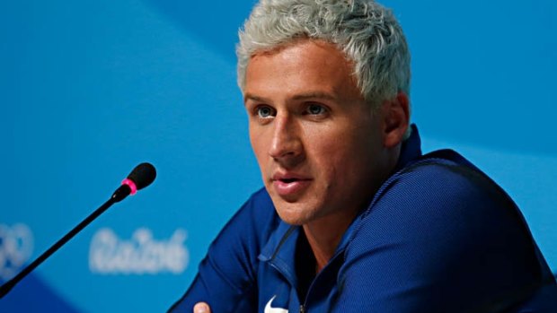 Questions to answer: Ryan Lochte.