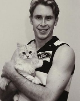 Paul Brown in his Geelong playing days.