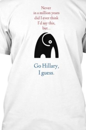 Pro-Hillary Republican T-Shirt