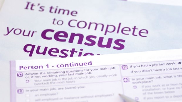 The census website crashed as an estimated 16 million people tried to log on on Tuesday.