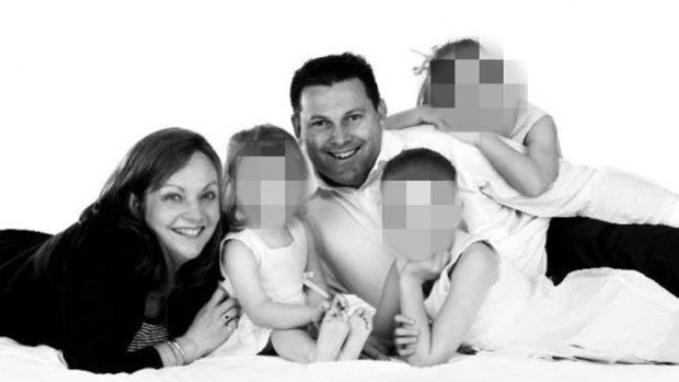 Allison and Gerard Baden-Clay, with their three children.