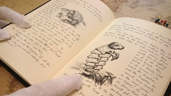 New light for original Alice in Wonderland manuscript