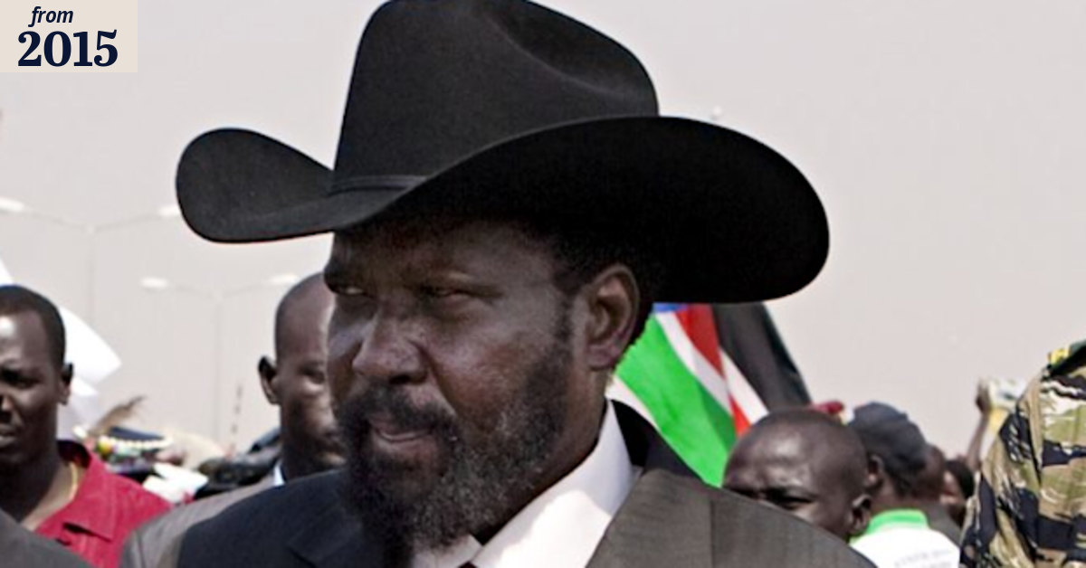 South Sudan president Salva Kiir reluctantly signs peace deal