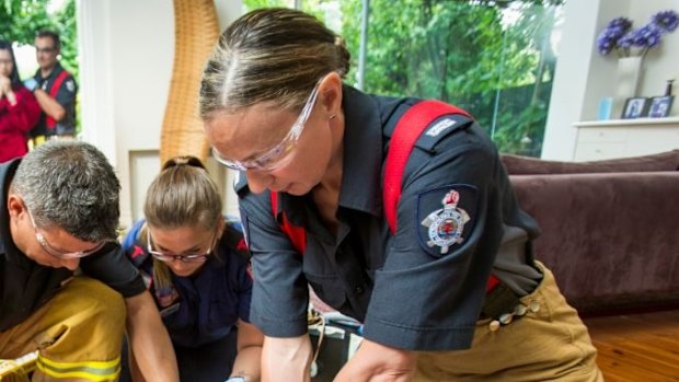 Kim O'Sullivan, an MFB station officer, witnessed the Barcelona attack from a rooftop bar with her husband.