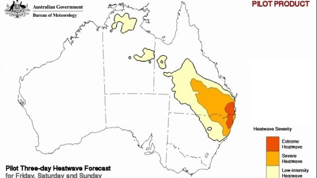 Heatwave conditions are expected in South East Queensland.
