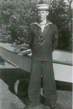 Uniform approach: Peter  Thorne , aged 14, in Sea Cadet uniform.