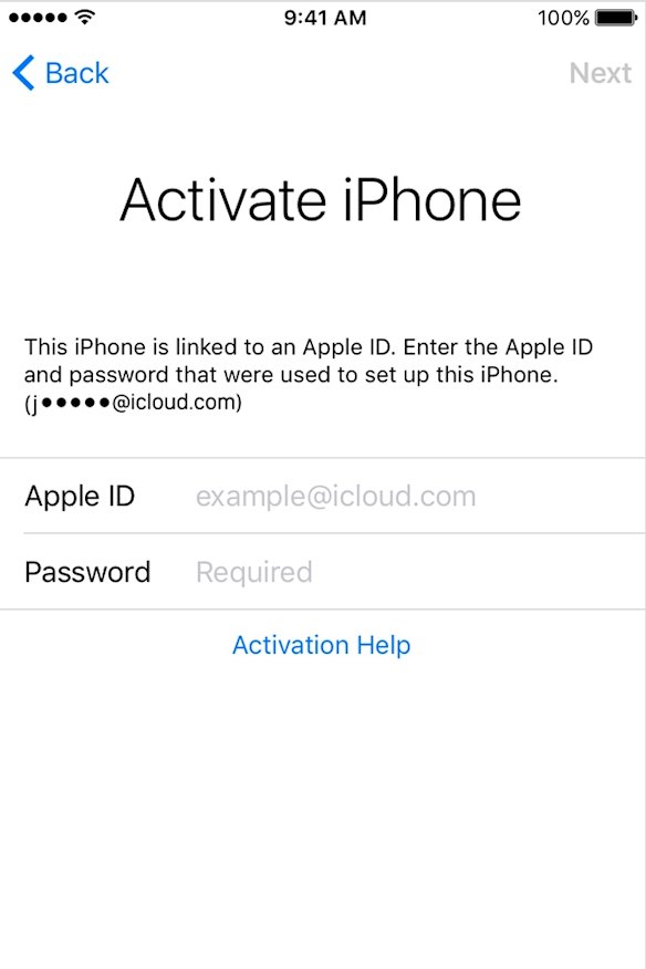 Some Apple device owners were unable to get past this screen when updating to iOS 9.3.