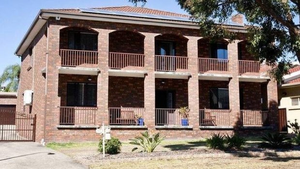The four-bedroom house in Abbotsbury registered to Dr Eman Sharobeem that has been frozen by the NSW Crime Commission.