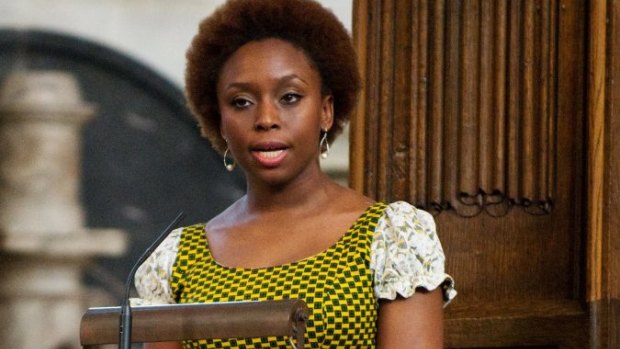 Nigerian author Chimamanda Ngozi Adichie.