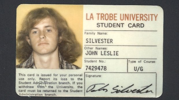 Tall and dark and young and lovely: John SIlvester as a student
