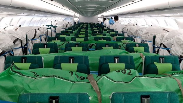 Aer Lingus is one of several airlines filling its empty seats in the passenger cabin with cargo.