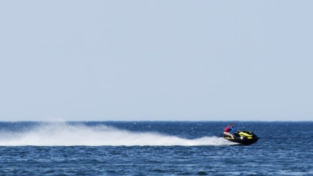 A source of annoying sound: the jet ski.
