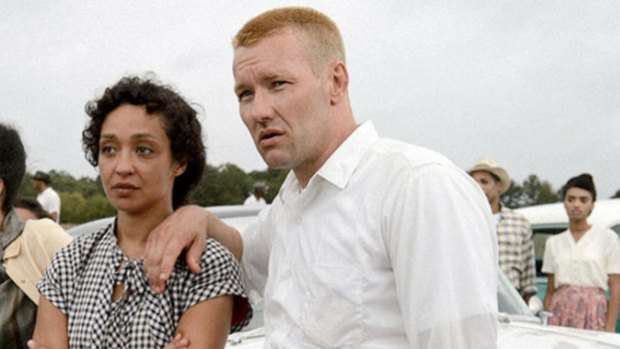 Ruth Negga and Joel Edgerton in the touching and honest film <i>Loving</i>. 