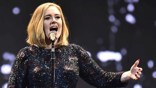 'I've said the wrong words. Lights out, lights out.' ... Adele is not afraid to stop the band and get the lyrics to her songs right during a concert.