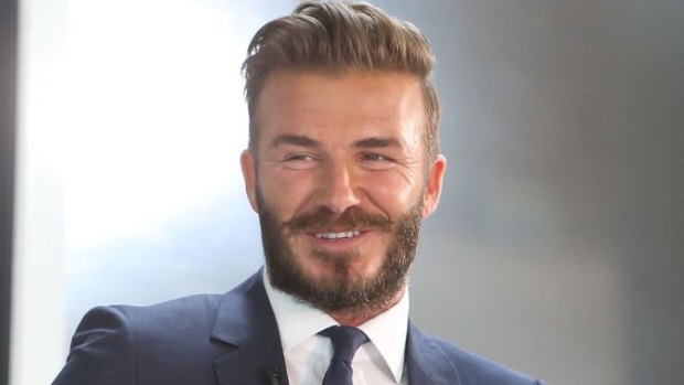 Famous face: David Beckham was one of the key faces of England's bid to host the World Cup.