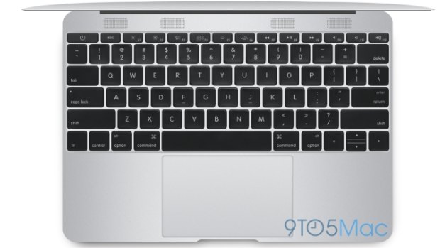 A render of the 12 inch Macbook Air projection from 9to5Mac.com.
