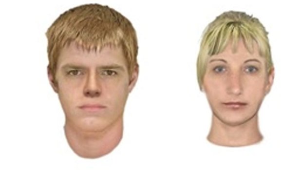 Computer-generated images of the man and woman wanted over a bashing in Templestowe.