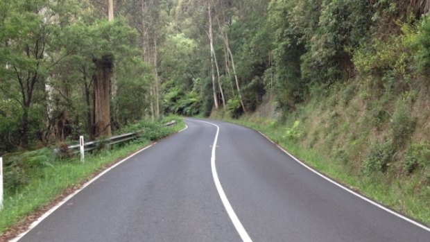 The road rage incident happened on Mount Dandenong Tourist Road.