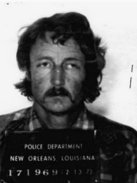 Raymond Stansel in a 1973 mugshot in New Orleans.