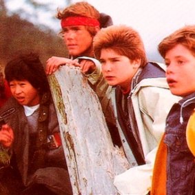 Trainor recalled working with the <i>Goonies</i>' young cast as a highlight of filming.