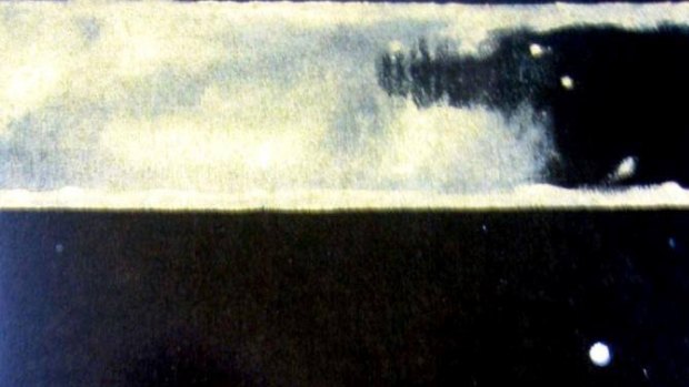 The stolen painting Comet, by Colin John McCahon.