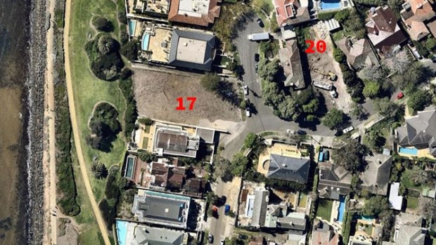 The two properties, bought for a total of $14.5 million, after demolition. 