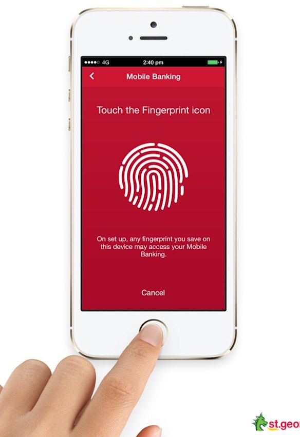 St George leads biometric charge with fingerprint login for mobile banking