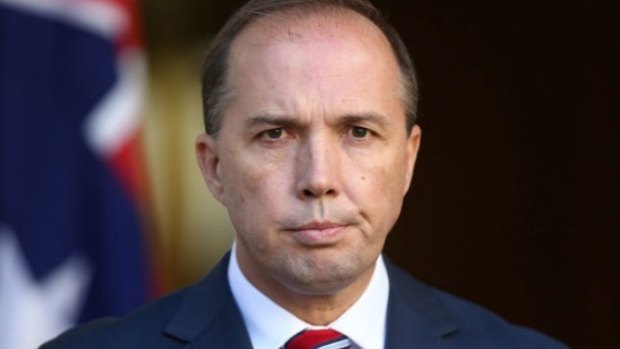 Immigration Minister Peter Dutton