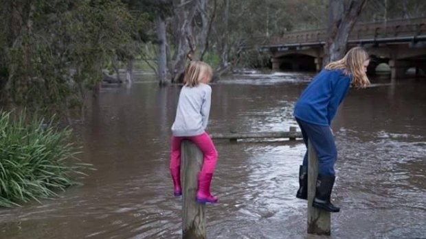 The Glenelg River broke its banks and caused flooding around Casterton earlier this month.