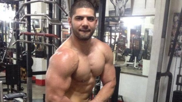 Shot dead: Sydney bodybuilder Hedi Ayoub.