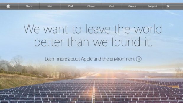 Apple mocks Samsung in Earth Day ads